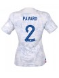 Ranska Benjamin Pavard #2 Vieraspaita Naisten MM-kisat 2022 Lyhythihainen